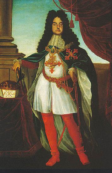 unknow artist Portrait of Francesco Farnese, Duke of Parma France oil painting art